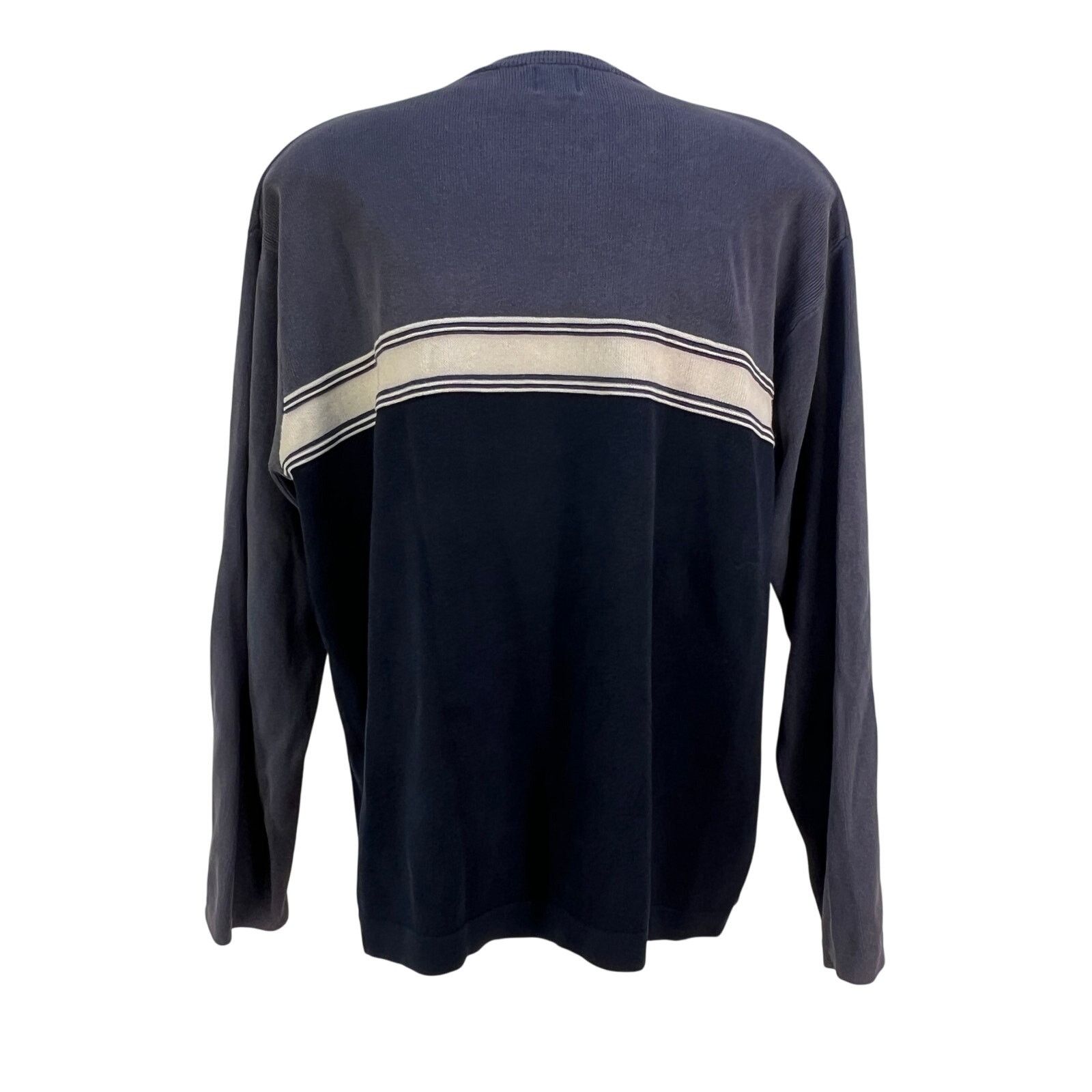 Gap Vintage GAP Cotton Sweater Blue Stripe Size US XL / EU 56 / 4 - 6 Thumbnail