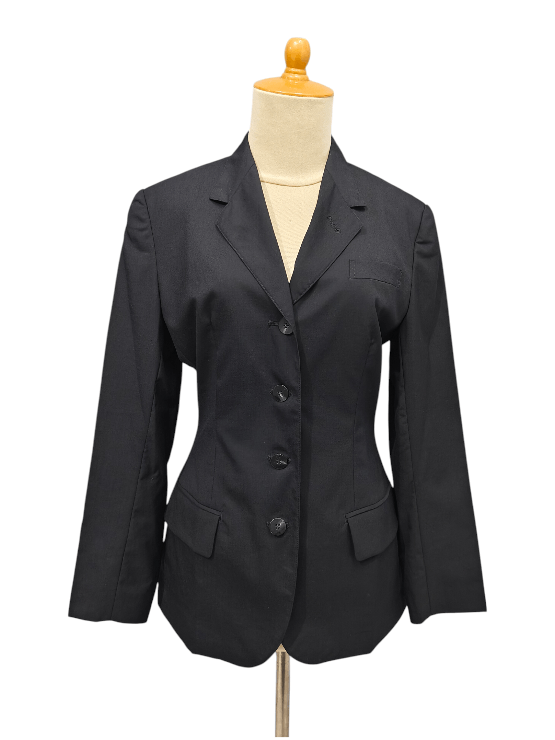 Jean Paul Gaultier 90s Gaultier Junior- Structured Tailored Minimal Wool Blazer Size M / US 6-8 / IT 42-44 - 1 Thumbnail