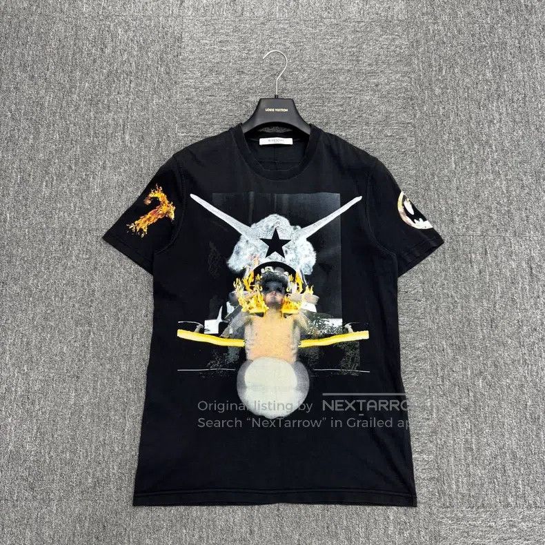 Givenchy Givenchy Flame Boy Short Sleeve Size US M / EU 48-50 / 2 - 1 Thumbnail