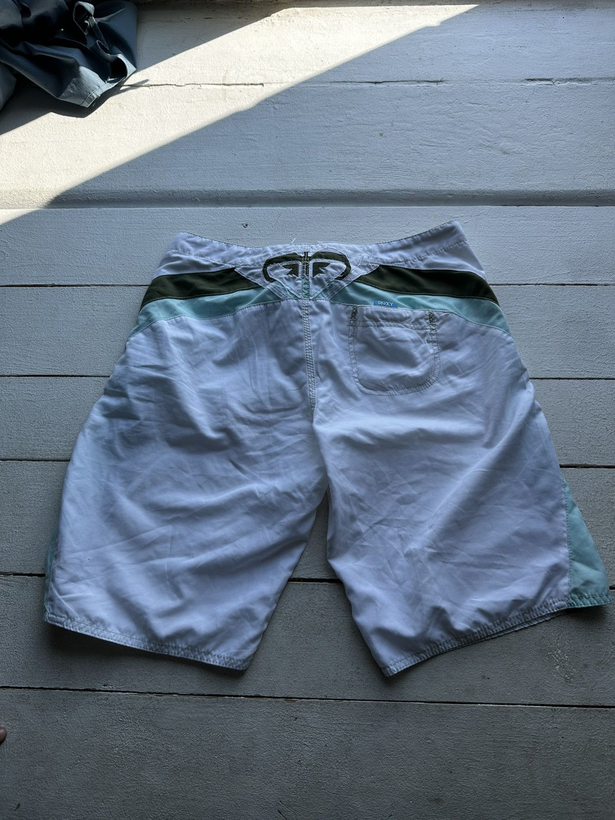 Quiksilver 🚨Vintage Roxy Quiksilver Shorts Big Logo Y2K Unisex Surfing Size US 28 / EU 44 - 8 Thumbnail