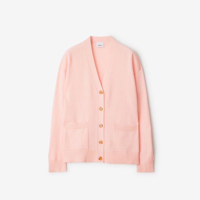Burberry o1w1db10426 Cashmere Cardigan in Pink Size XL / US 12-14 / IT 48-50 - 1 Preview