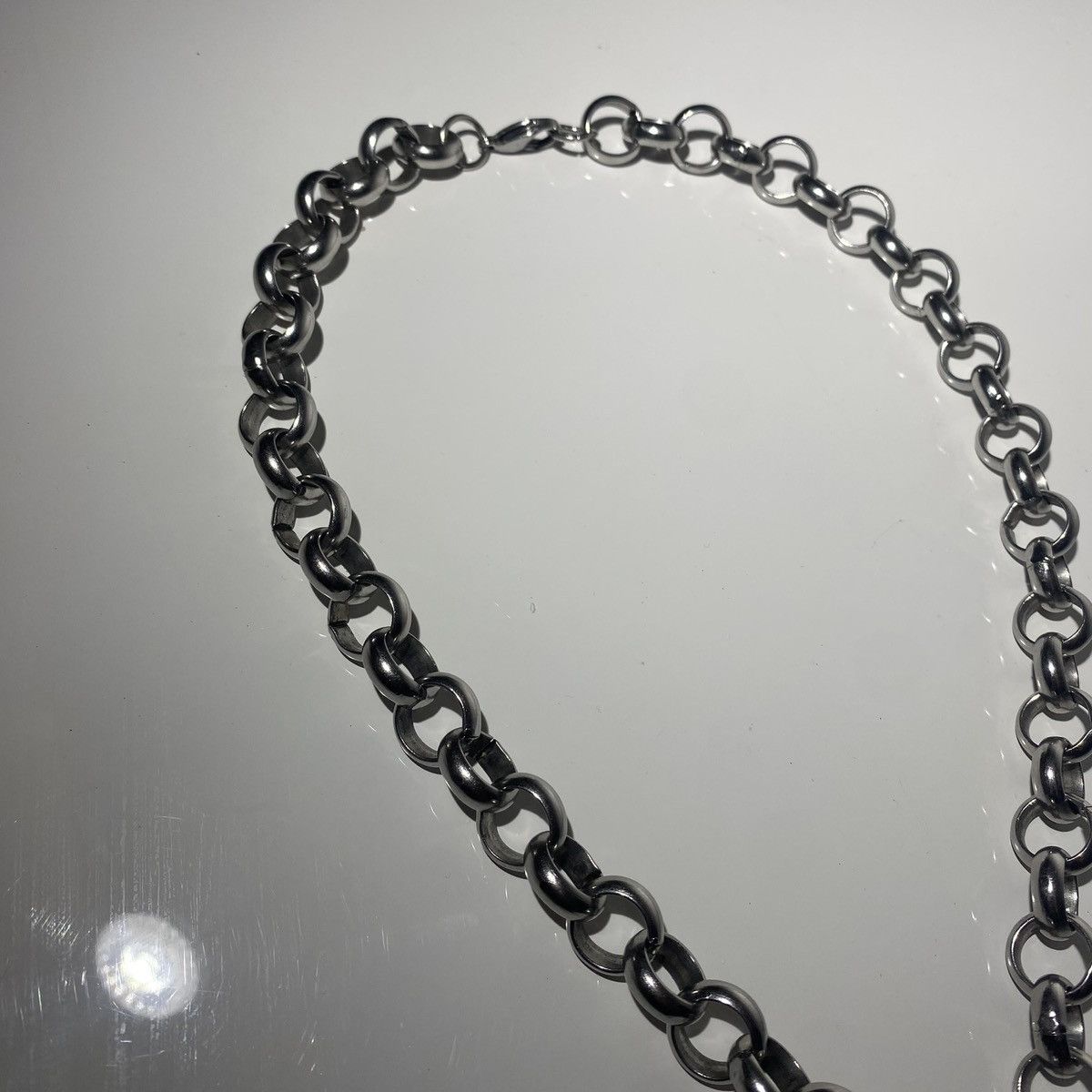 Givenchy Givenchy X MMW FW21 Large Padlock Necklace Chain Size ONE SIZE - 6 Thumbnail