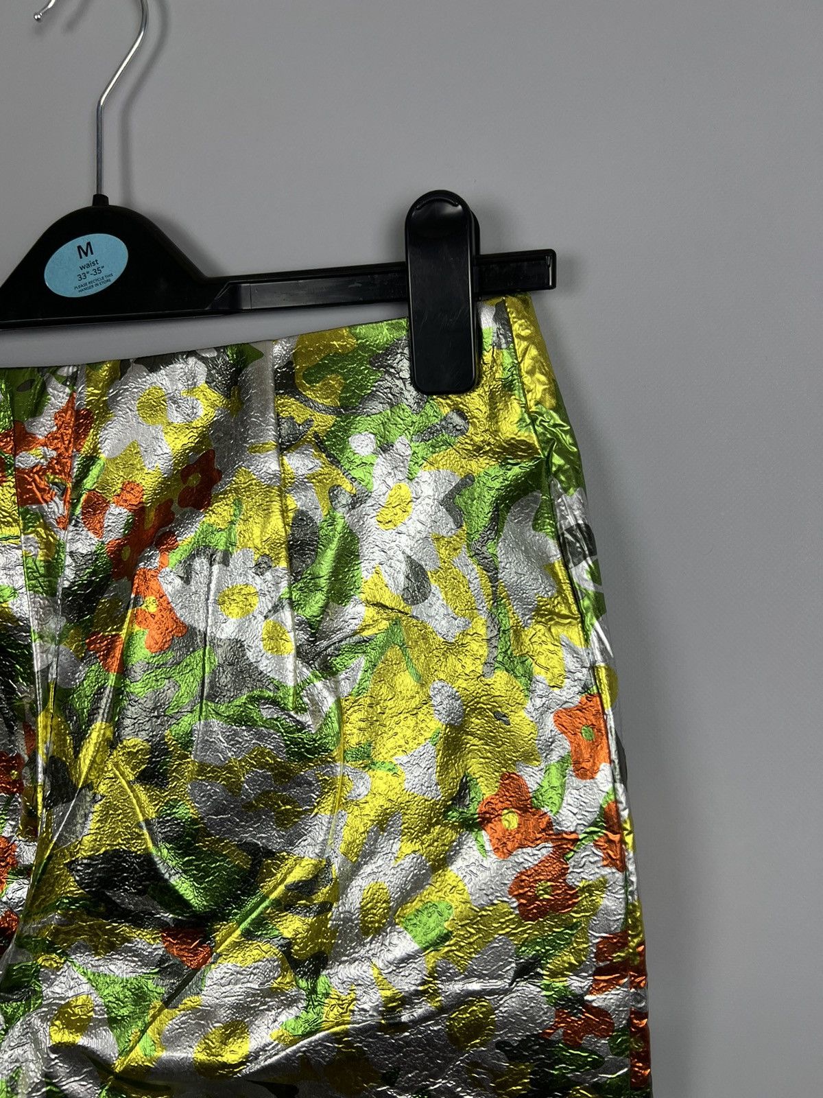 H&M Richard Quinn H&M Design Award Runway Floral Trousers SAMPE Size 26" / US 2 / IT 38 - 7 Thumbnail