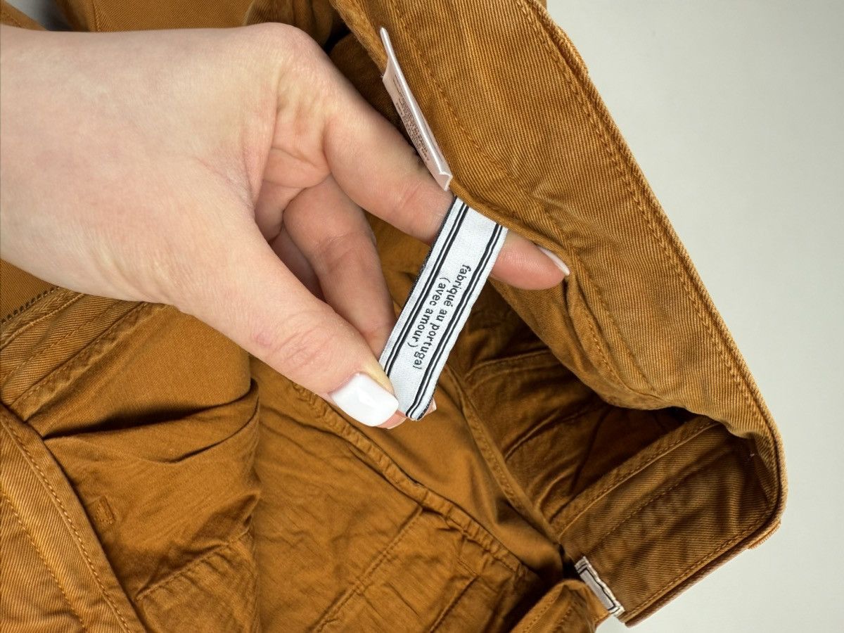 Designer Ami Alexandre Mattiussi Men’s Garment Dyed Cargo Shorts Size US 34 / EU 50 - 16 Thumbnail
