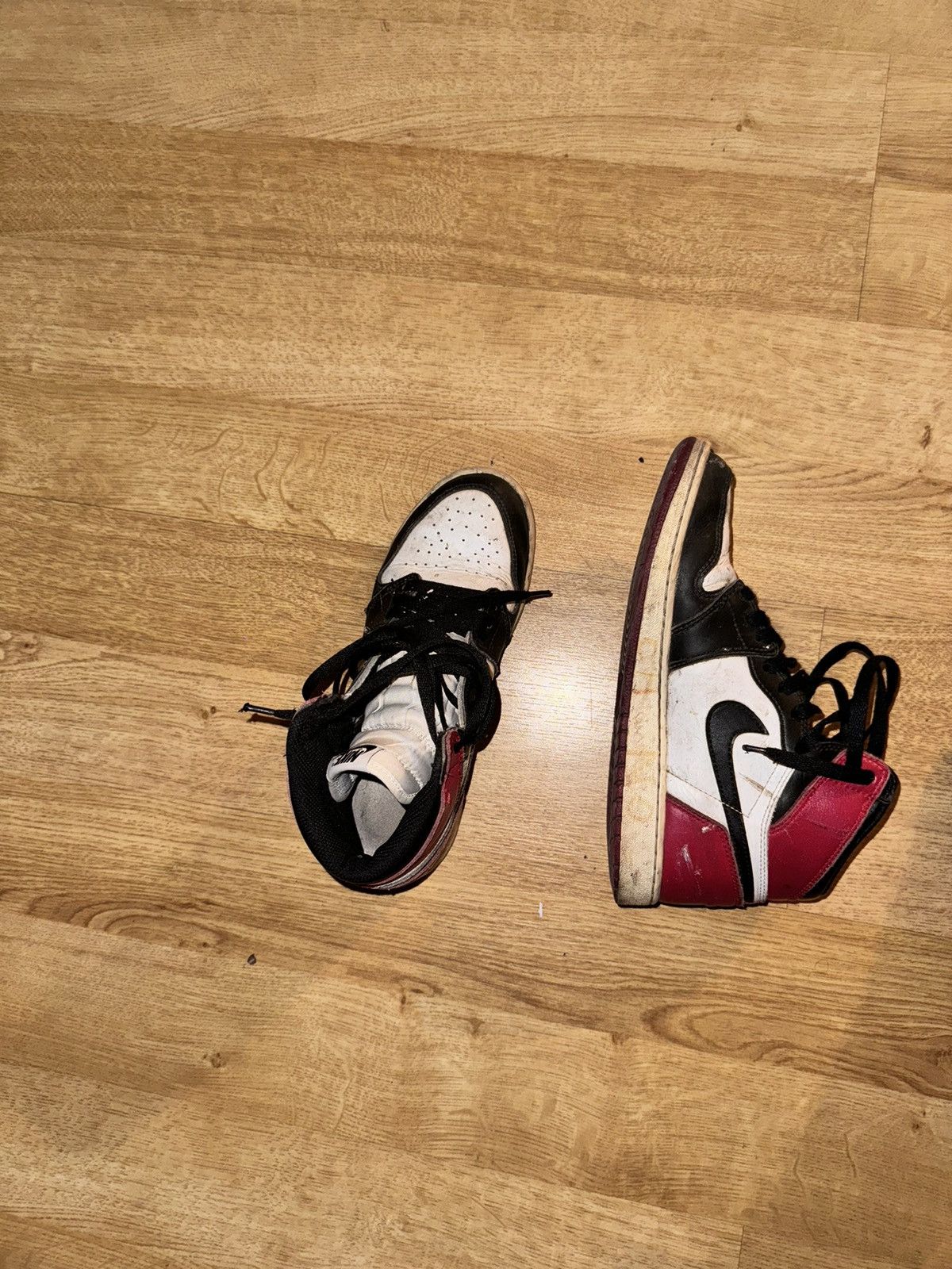 Jordan Brand × Nike Jordan 1 black toe 2016 Size US 6 / EU 39 - 3 Thumbnail