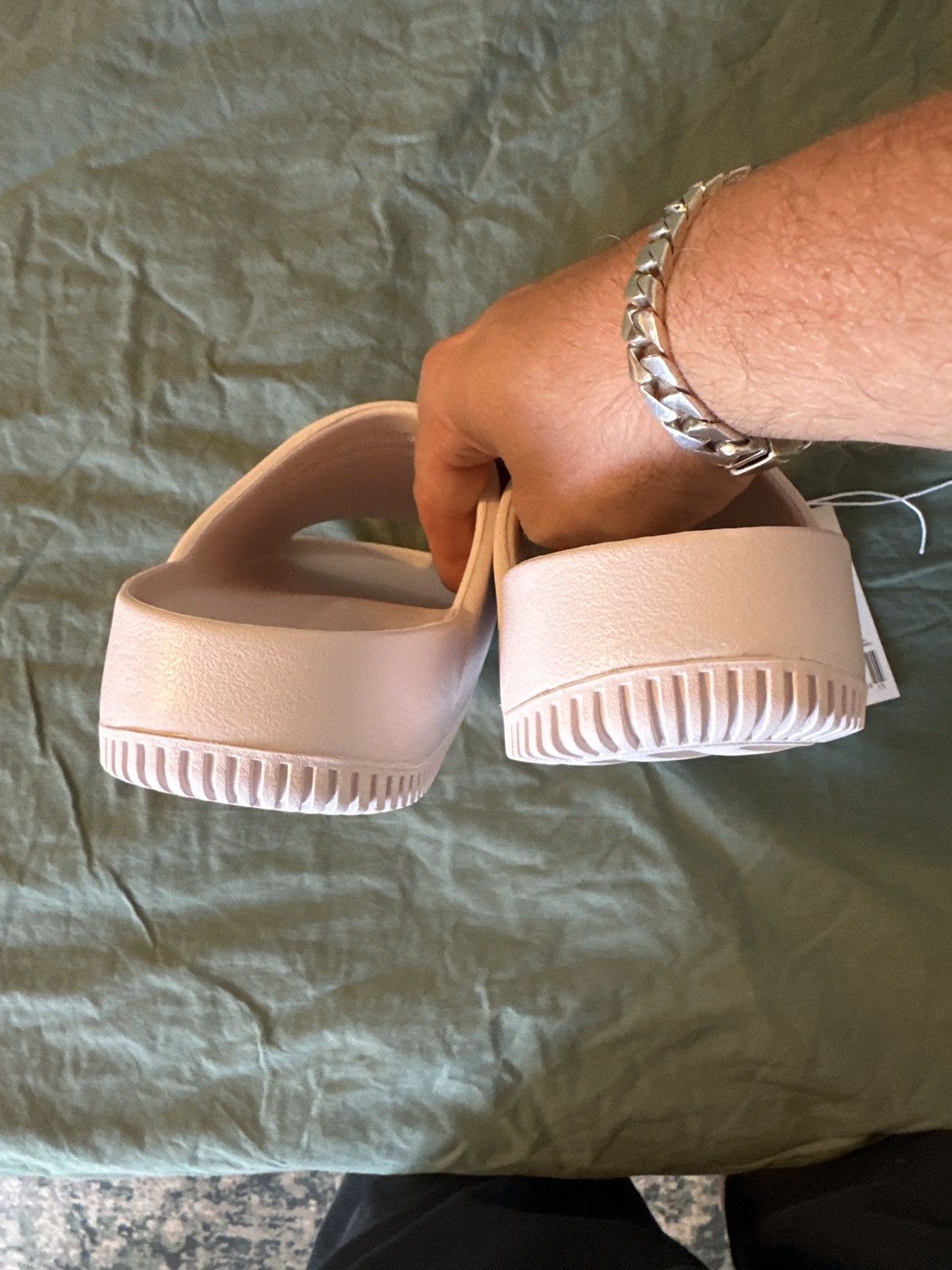 Nike Nike Calm Slide (Barely Rose/Size 7W) Size US 7 / IT 37 - 4 Thumbnail