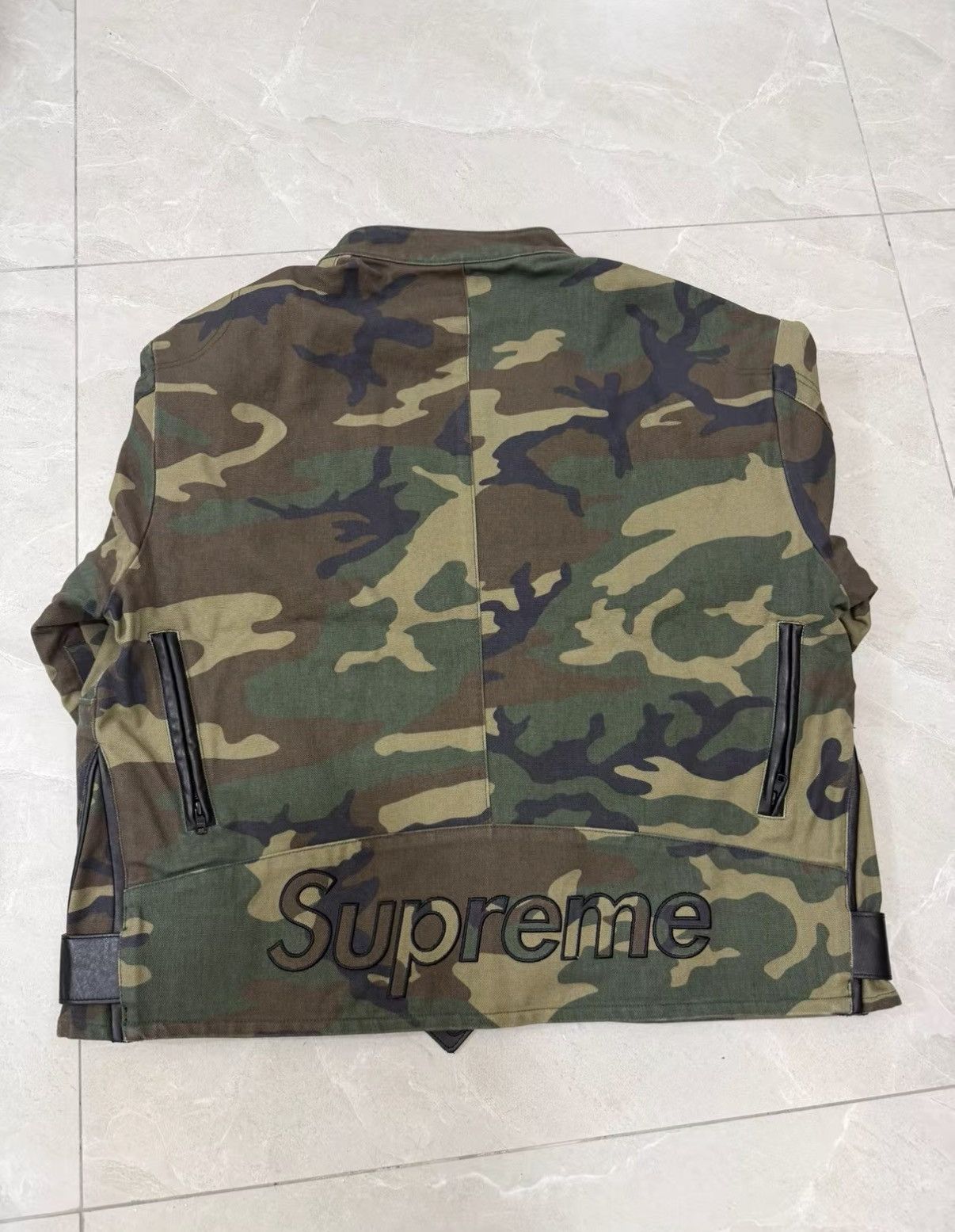 Supreme Supreme × Vanson Leathers x Cordura SS26 Zip Jacket J34 Size US L / EU 52-54 / 3 - 6 Thumbnail