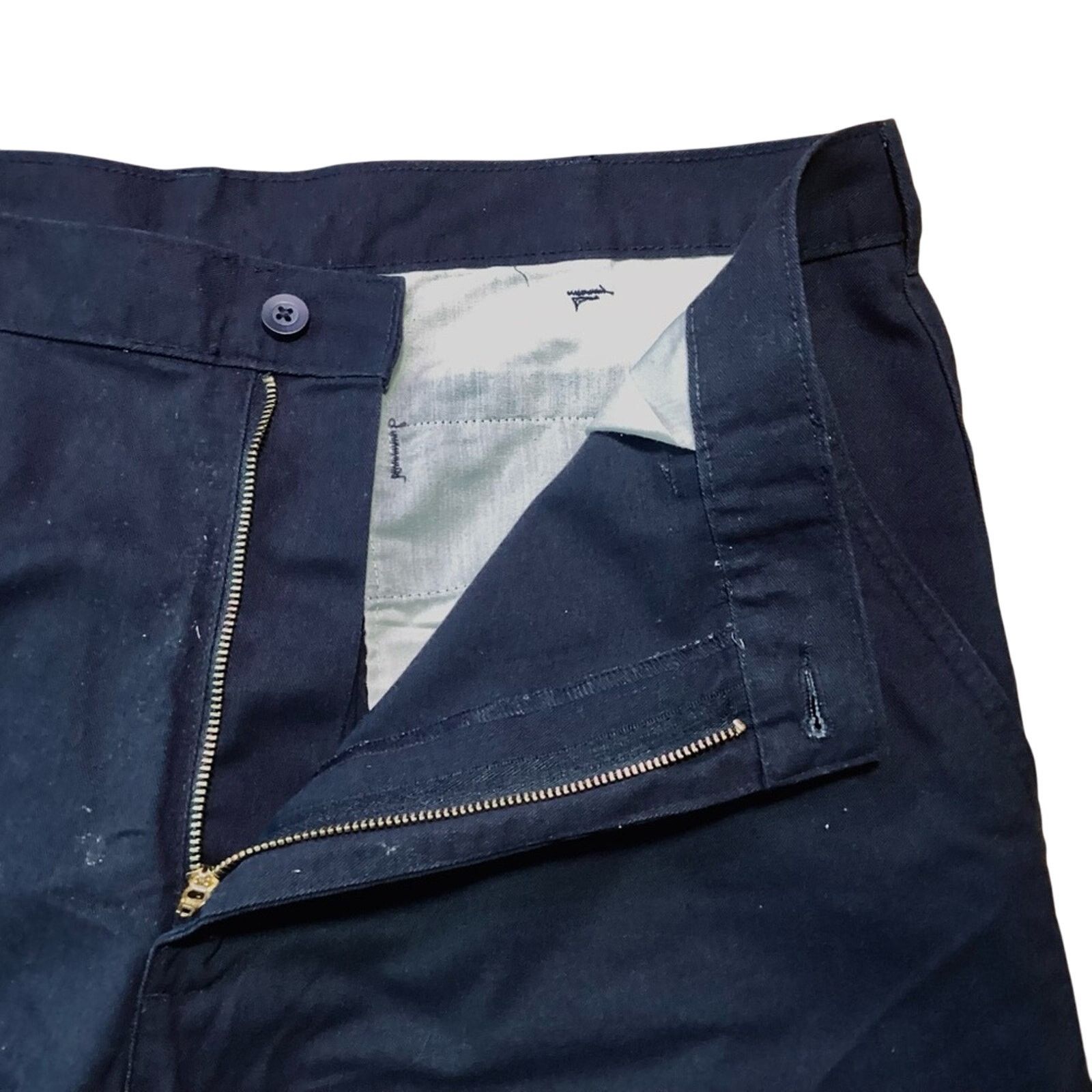 George George Flat Front Pant, 38x32 Size US 38 / EU 54 - 3 Thumbnail