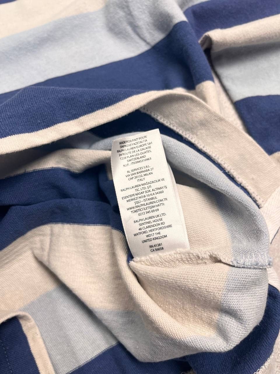 Polo Ralph Lauren × Vintage VINTAGE POLO RALPH LAUREN STRIPED BOXY CHIEF KEEF SHIRT L Size US L / EU 52-54 / 3 - 4 Thumbnail