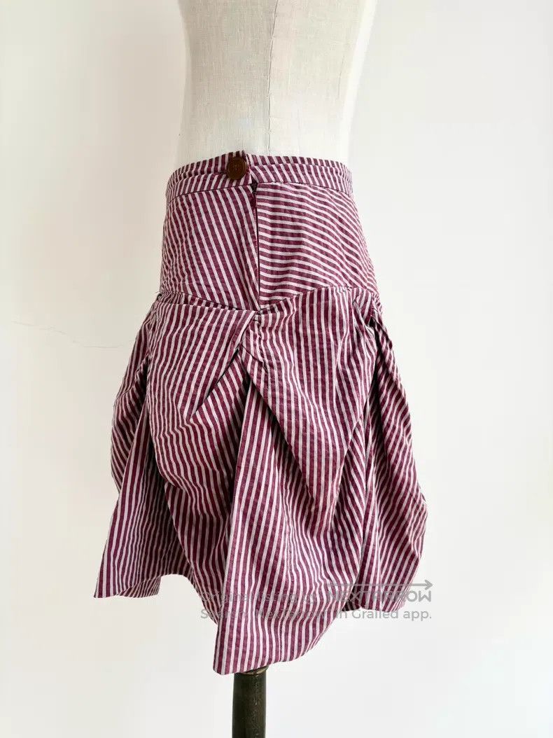 Other Vivienne Westwood Red tartan irregular pleated half skirt Size 26" / US 2 / IT 38 - 3 Thumbnail