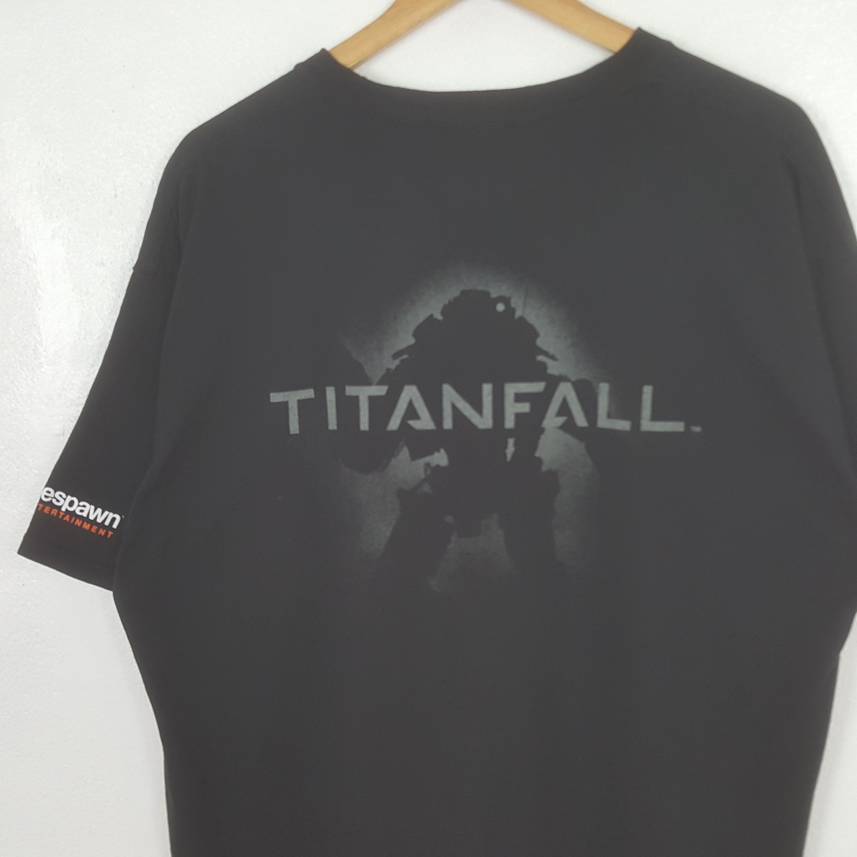 Playstation Vintage Titanfall Playstation Game Streetwear Tshirt C319N61 Size US XL / EU 56 / 4 - 2 Thumbnail