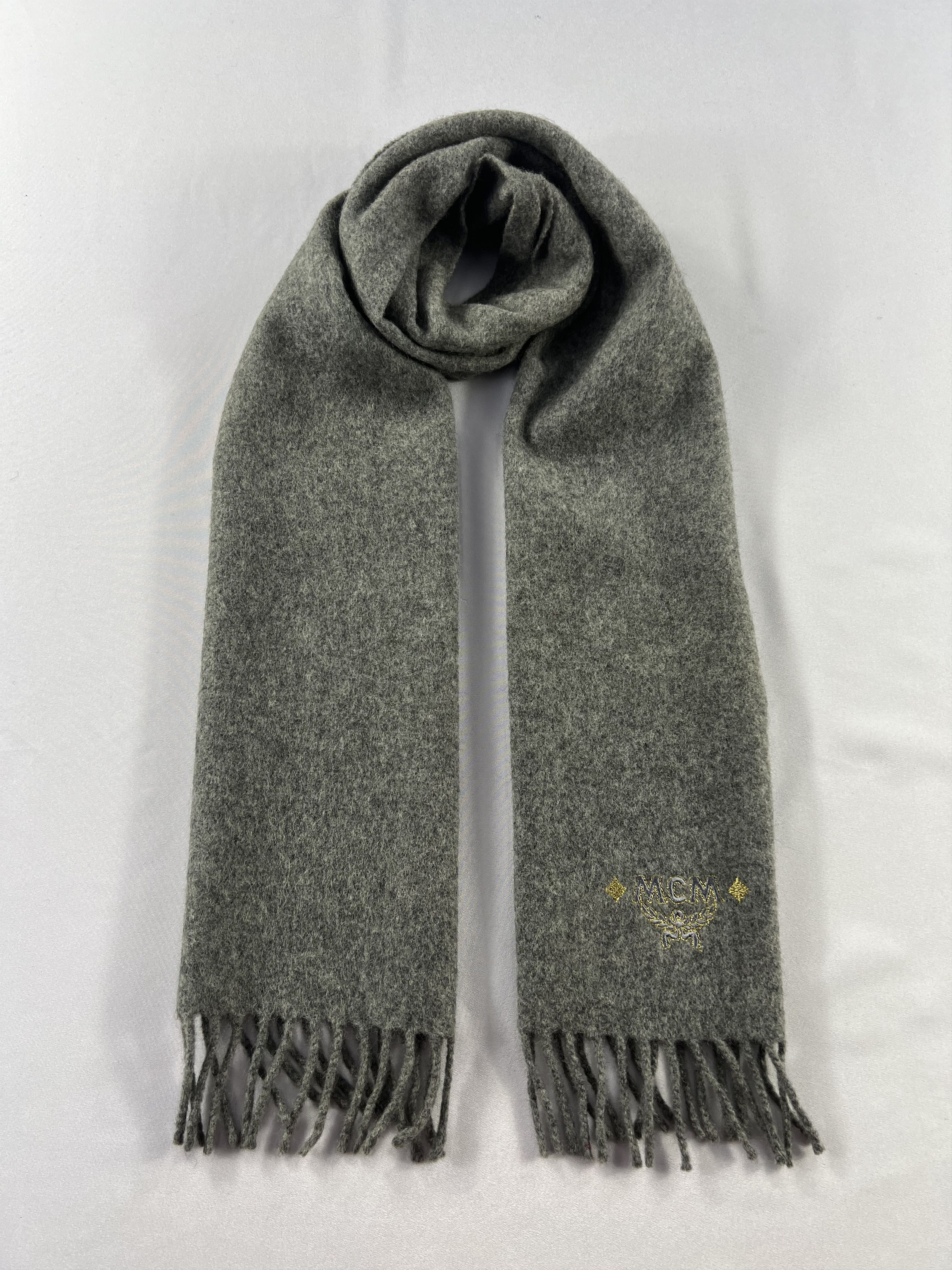 MCM MCM Wool Scarf / Muffler / Neckwear P984 Size ONE SIZE - 1 Thumbnail