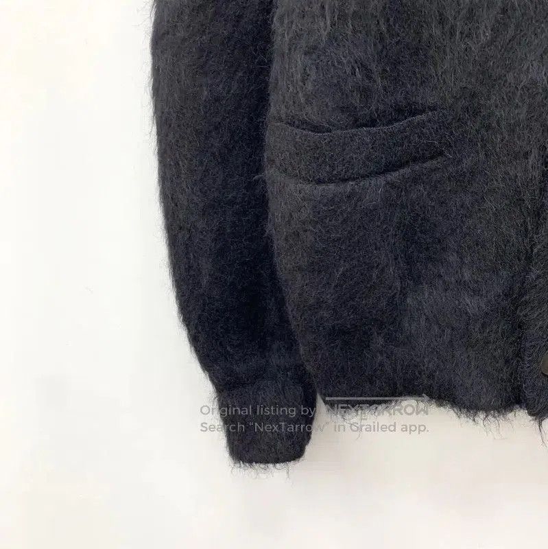Dior Dior Black Mohair Men's Cardigan Sweater . Size US S / EU 44-46 / 1 - 4 Thumbnail