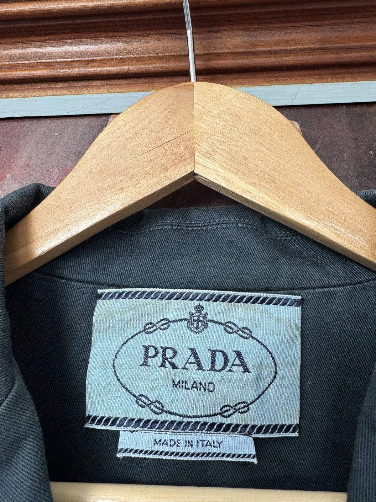 Prada Prada Vintage 90s Designer Coat Jacket Luxury High End Rare Size M / US 6-8 / IT 42-44 - 5 Thumbnail