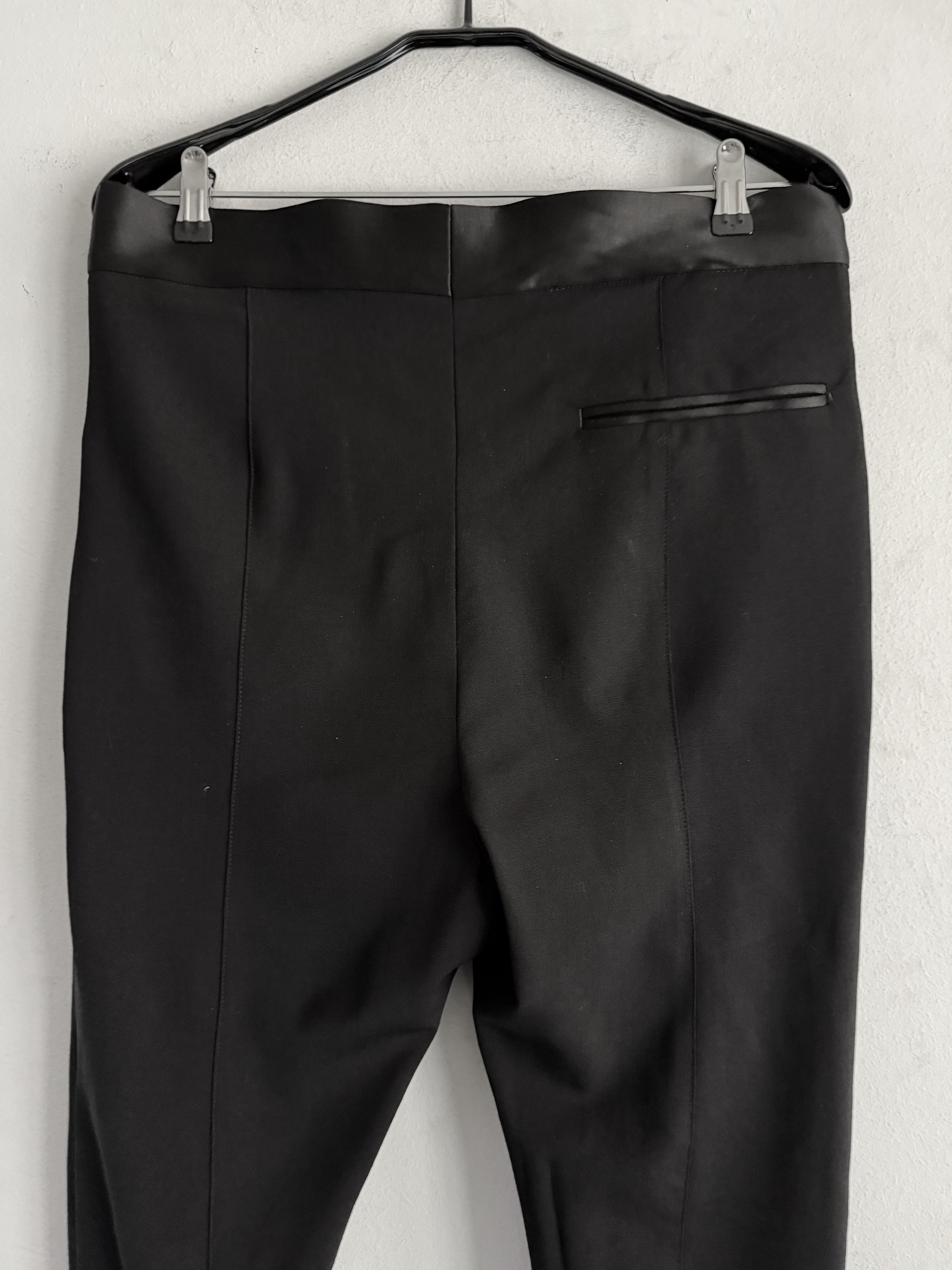 Haider Ackermann Fleecewool Silk-Trim Tuxedo Trousers Size US 30 / EU 46 - 9 Thumbnail