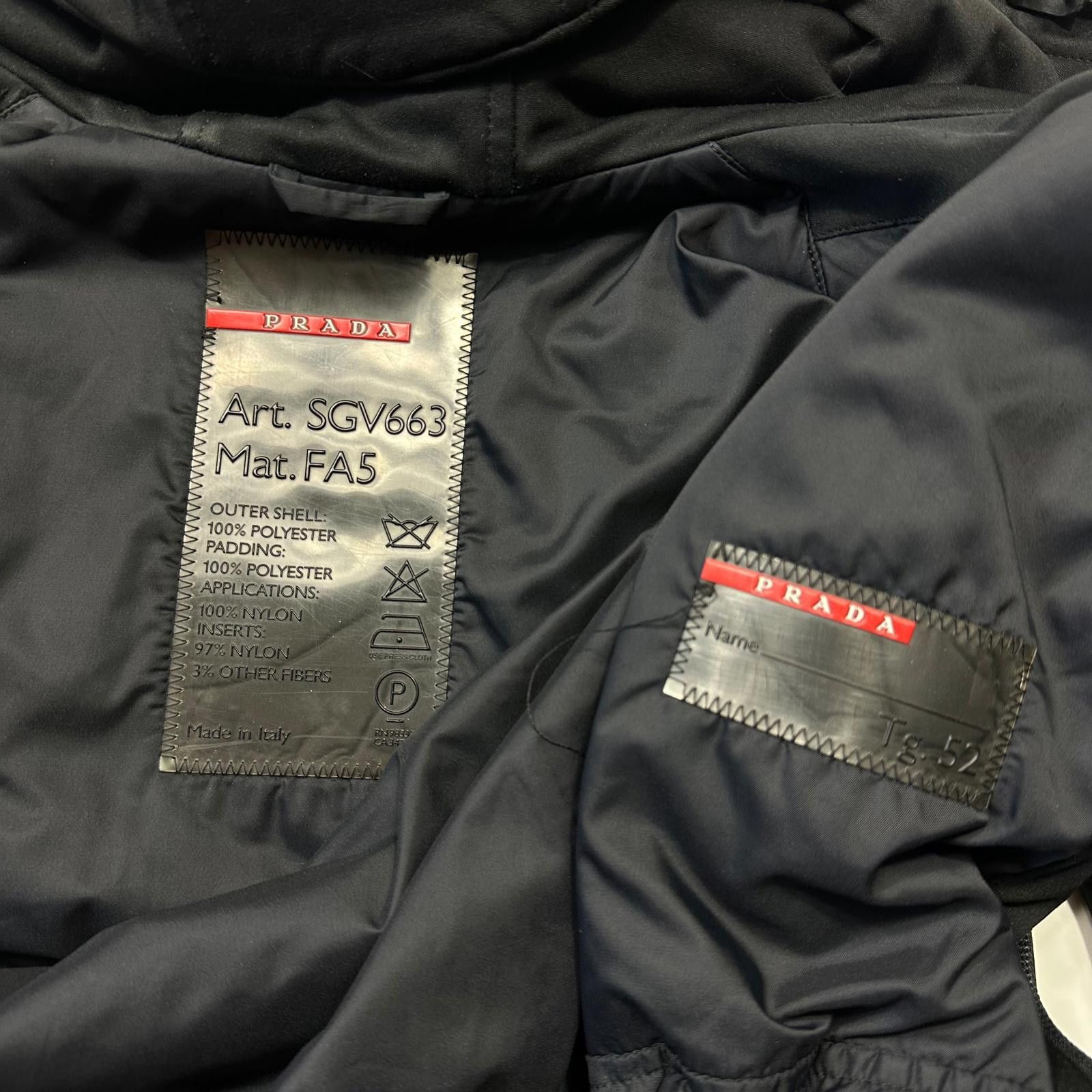 Prada Prada Sport 00’s Ninja Moto Panelled Jacket - IT52 (M/L) Size US M / EU 48-50 / 2 - 8 Thumbnail