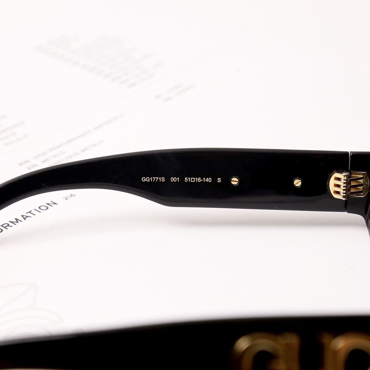 Gucci GUCCI GG1771S SUNGLASSES Size ONE SIZE - 4 Thumbnail
