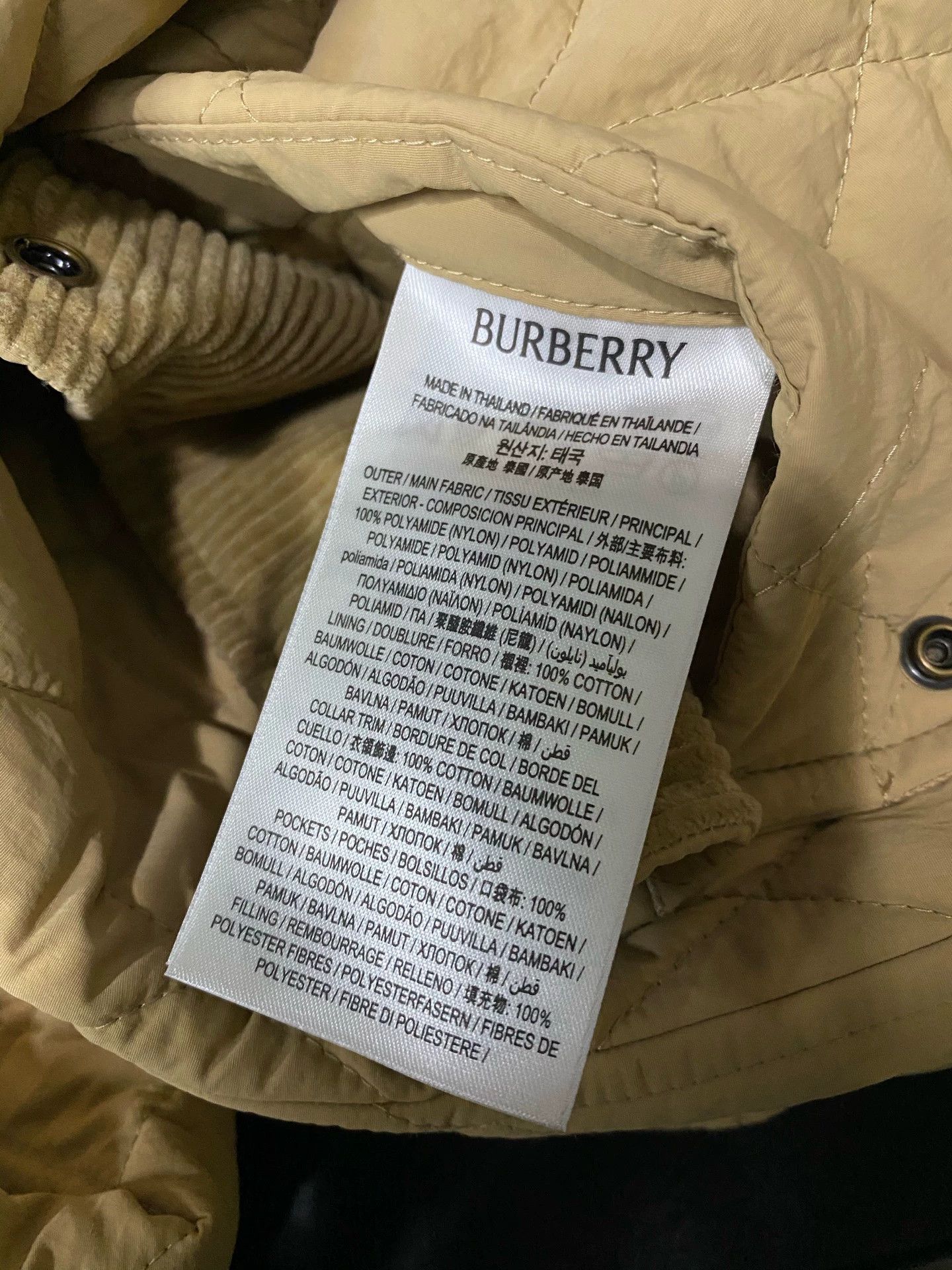 Burberry Burberry Shield Quilted S Jacket Size S / US 4 / IT 40 - 7 Thumbnail