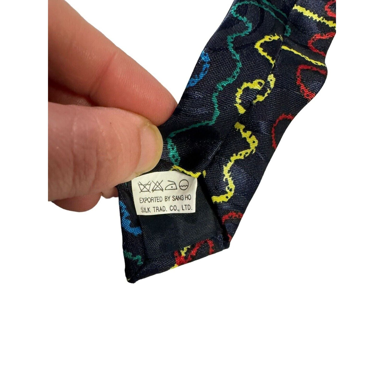Other Fratello Crayon Scribbles Drawing Teacher Education NeckTie Size ONE SIZE - 6 Thumbnail