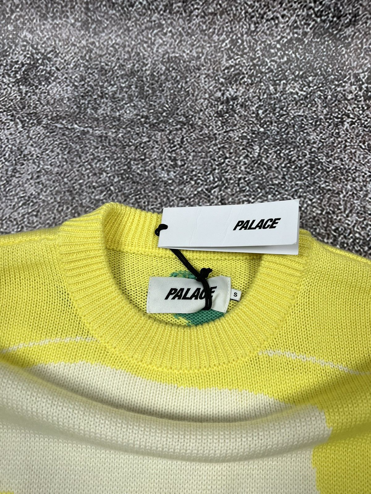 Palace FW20 Palace x Shakespeare As You Like it Knit Yellow dswt Size US S / EU 44-46 / 1 - 8 Thumbnail
