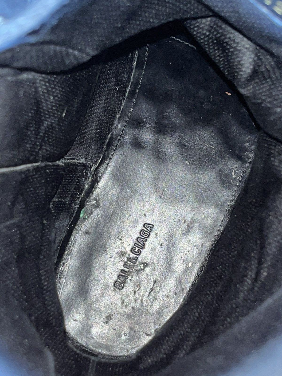 Balenciaga Balenciaga Black Canvas Distressed Combat Strike Boots Size US 9 / EU 42 - 8 Thumbnail