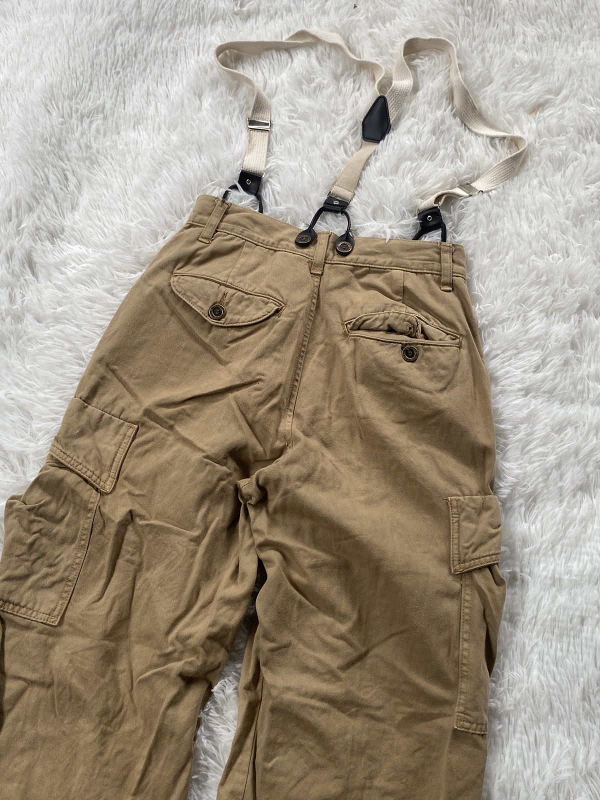 Japanese Brand 🔥BINDING NOW🔥Betty Smith brown parachute cargo pant rare Size US 26 / EU 42 - 10 Thumbnail