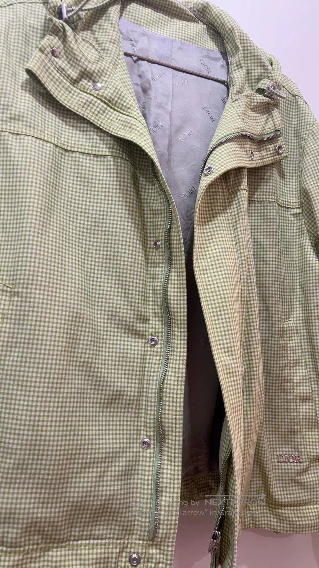 Dior Dior Green Plaid Hooded Jacket. Size US S / EU 44-46 / 1 - 8 Thumbnail