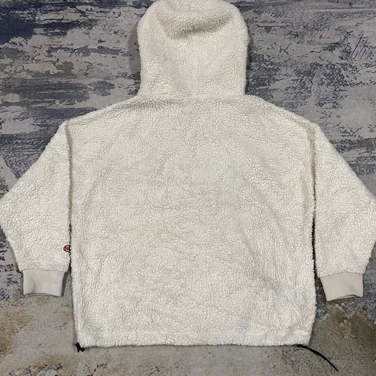 Japanese Brand × Vintage Vintage Japan Sumthin' Sherpa Baggy PullOver Hoodies Size US M / EU 48-50 / 2 - 8 Thumbnail