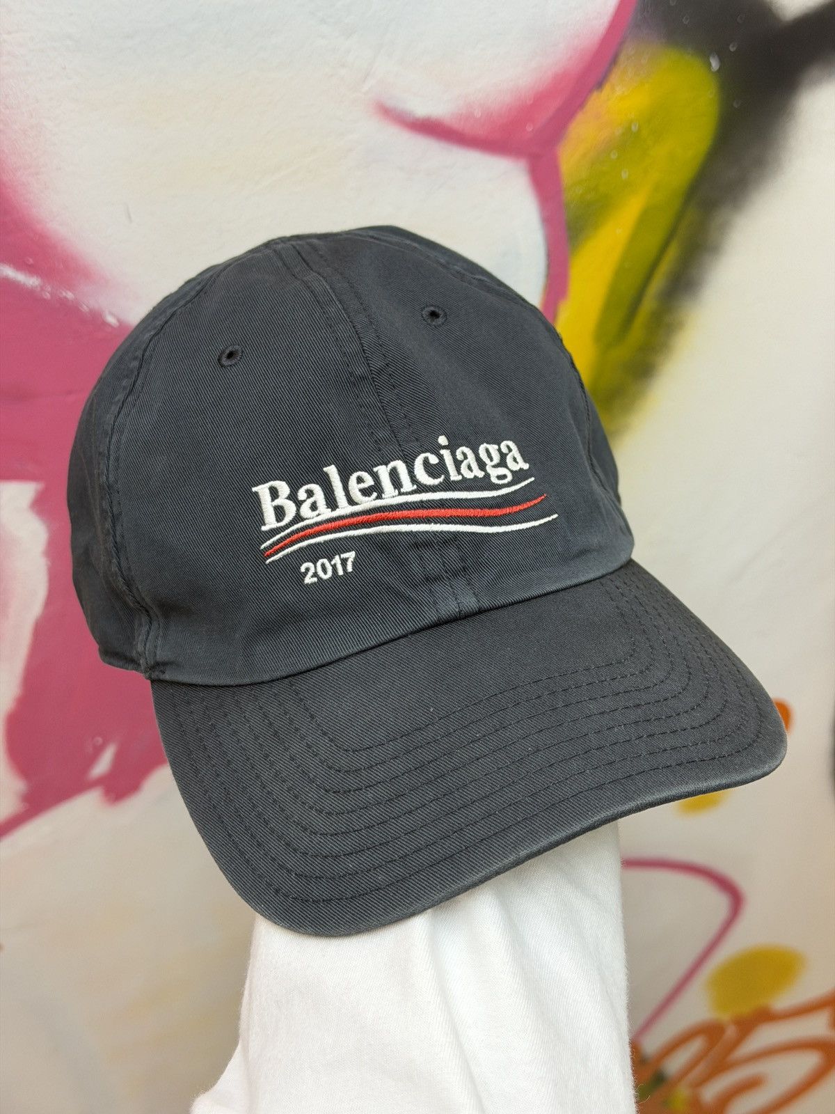 Balenciaga BALENCIAGA POLITICAL CANPAIGN CAP HAT | Grailed