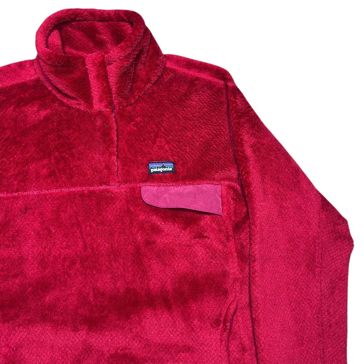 Patagonia Patagonia Women’s Red Re-Tool Snap T Polartec Fleece Sweater Size L / US 10 / IT 46 - 17 Thumbnail