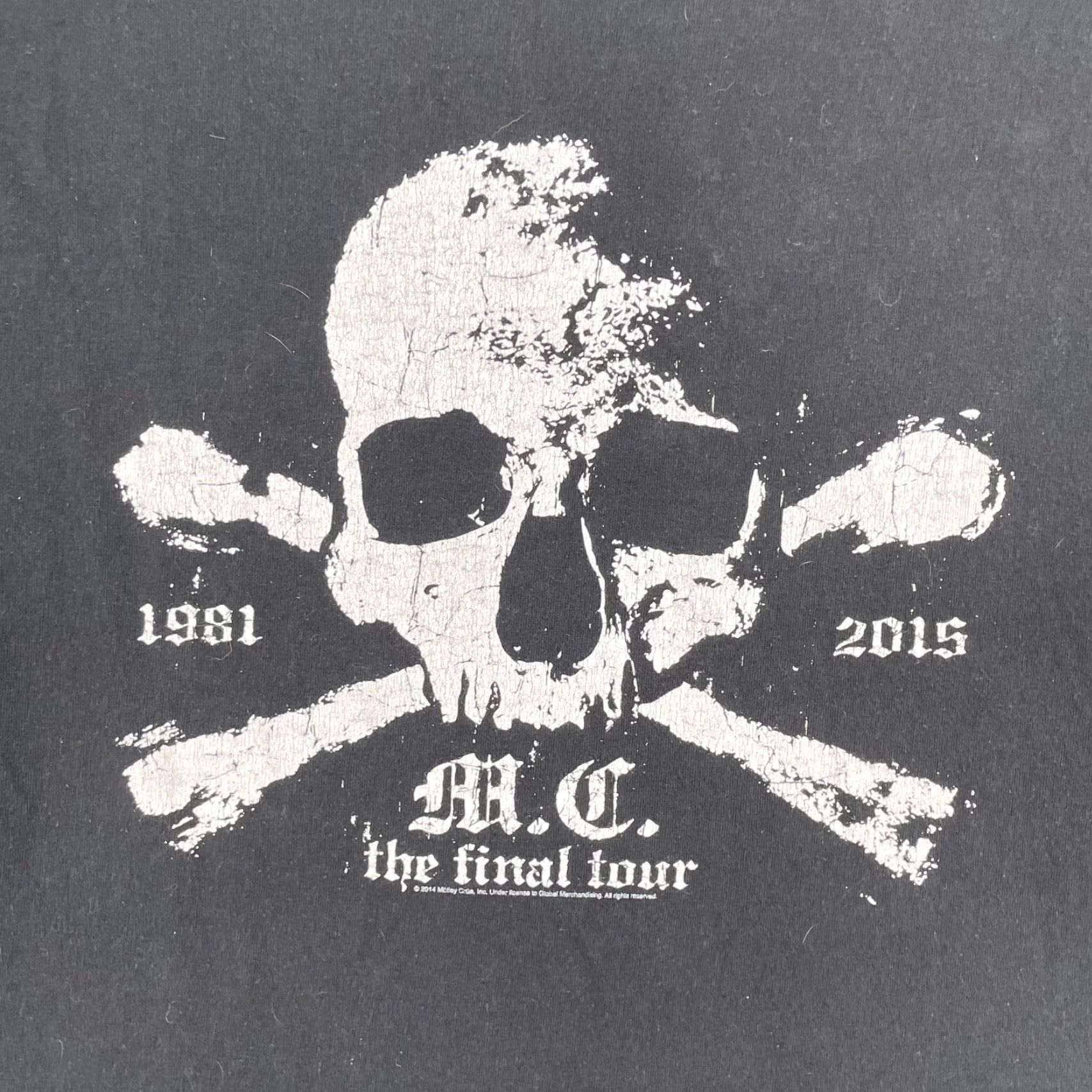 Vintage Montley Crue Band T-Shirt Mens Black Large Rock Tee 80's Final Tour Y2K Vintage? Size US L / EU 52-54 / 3 - 3 Thumbnail