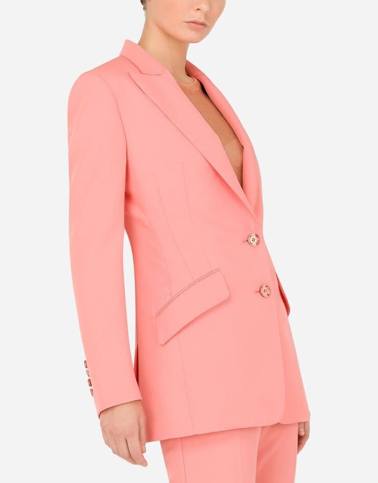 Dolce & Gabbana o1y0825 Blazer in Salmon Pink Size S / US 4 / IT 40 - 3 Thumbnail