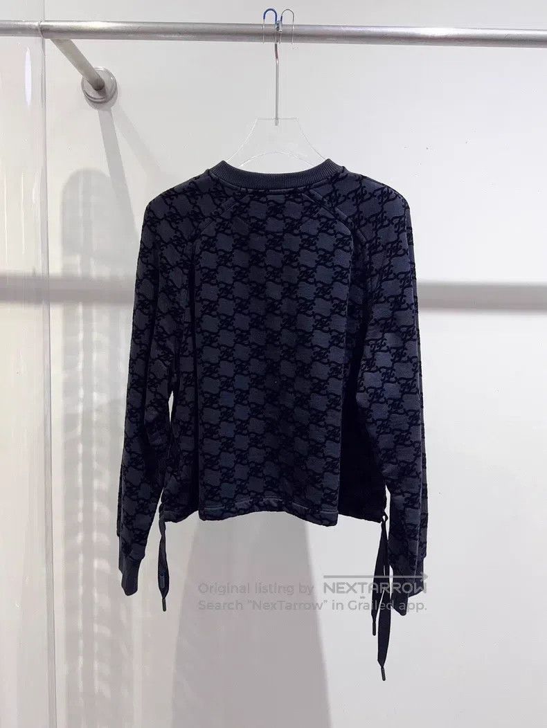 Fendi Fendi Flock Logo Hoodie Size S / US 4 / IT 40 - 6 Thumbnail