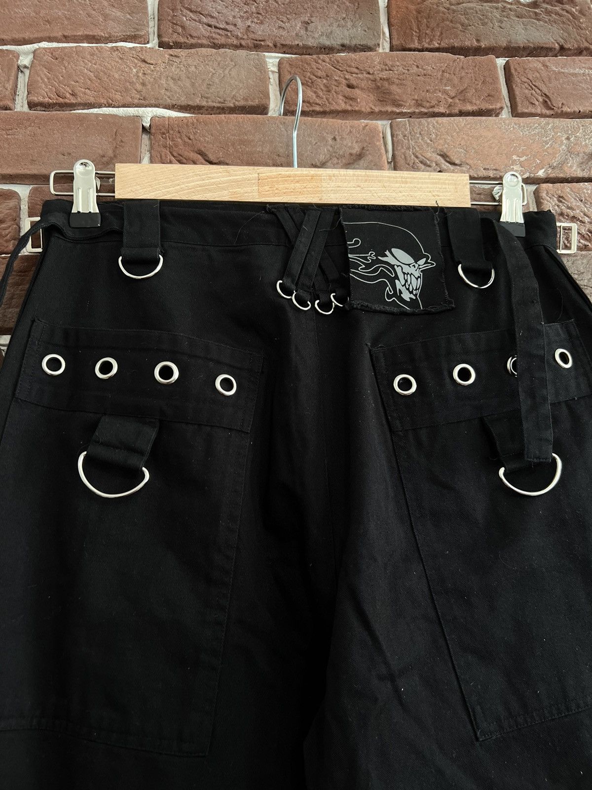 Japanese Brand RARE Mercy Y2K Parachute Bondage Pants Cyber Punk Rave Techn Size US 34 / EU 50 - 6 Thumbnail