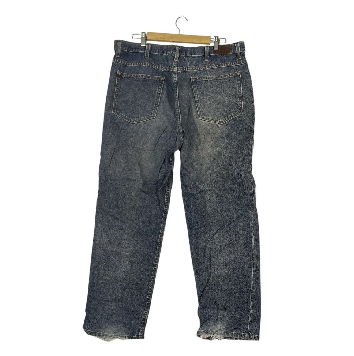 Designer × Vintage Vintage LL Bean Double Jeans Vtg Comfort Waist Outdoor Vtg Size US 38 / EU 54 - 6 Thumbnail