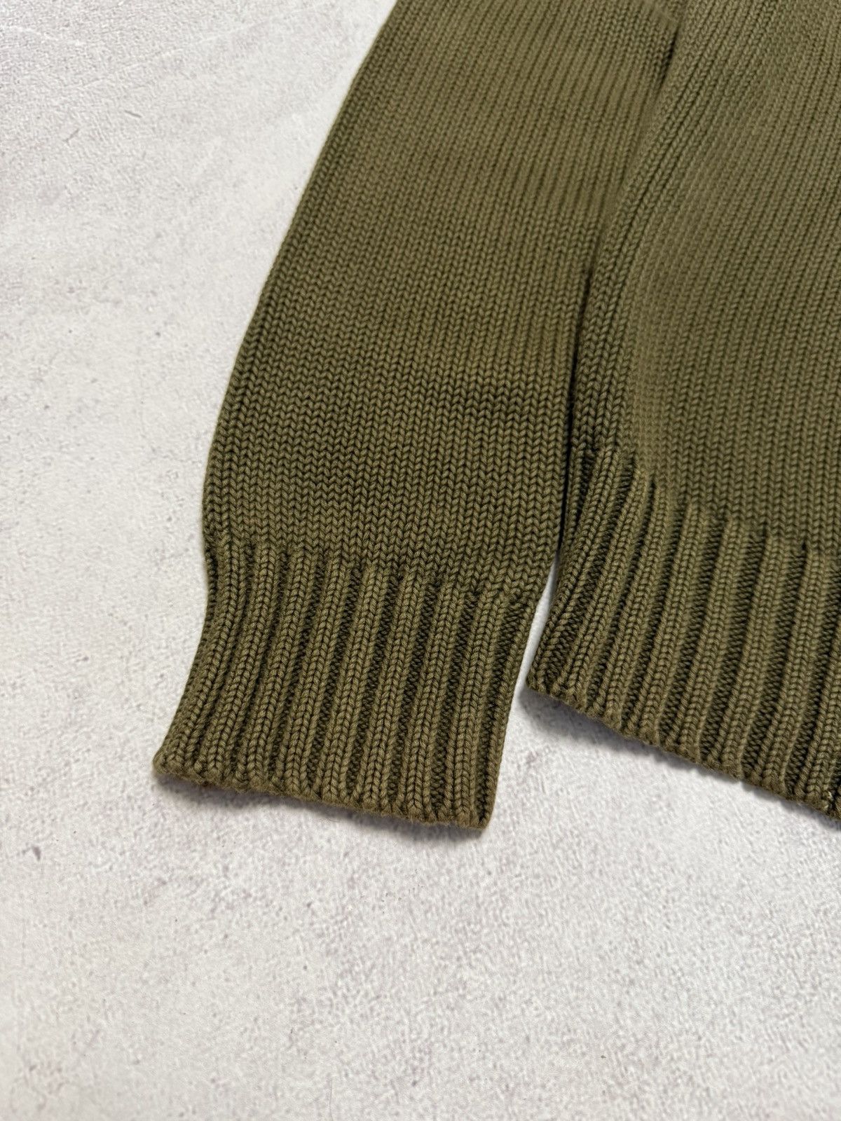 Vintage Vintage Polo Ralph Lauren Sweater Knit Zip 1/3 Mens 90s Size US M / EU 48-50 / 2 - 8 Thumbnail