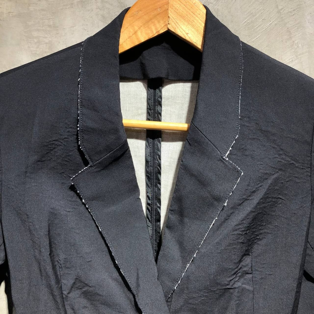 Acne Studios Acne Studios SS12 Turner Raw Wool Blazer Size XXS / US 00 / IT 34 - 2 Thumbnail