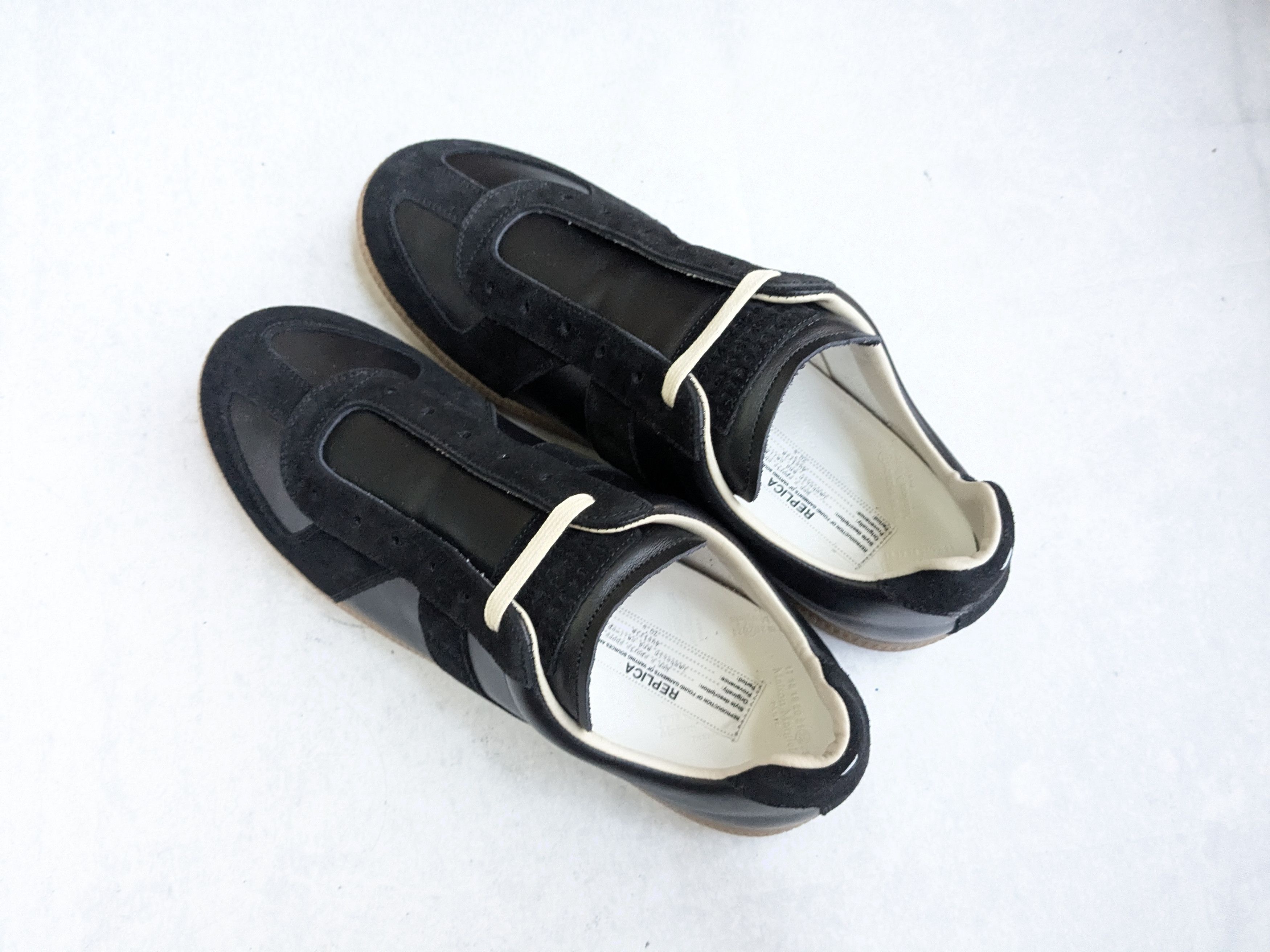 Maison Margiela Maison Margiela Replica GAT Black 11 44 Low Tops Gum Size US 11 / EU 44 - 15 Thumbnail