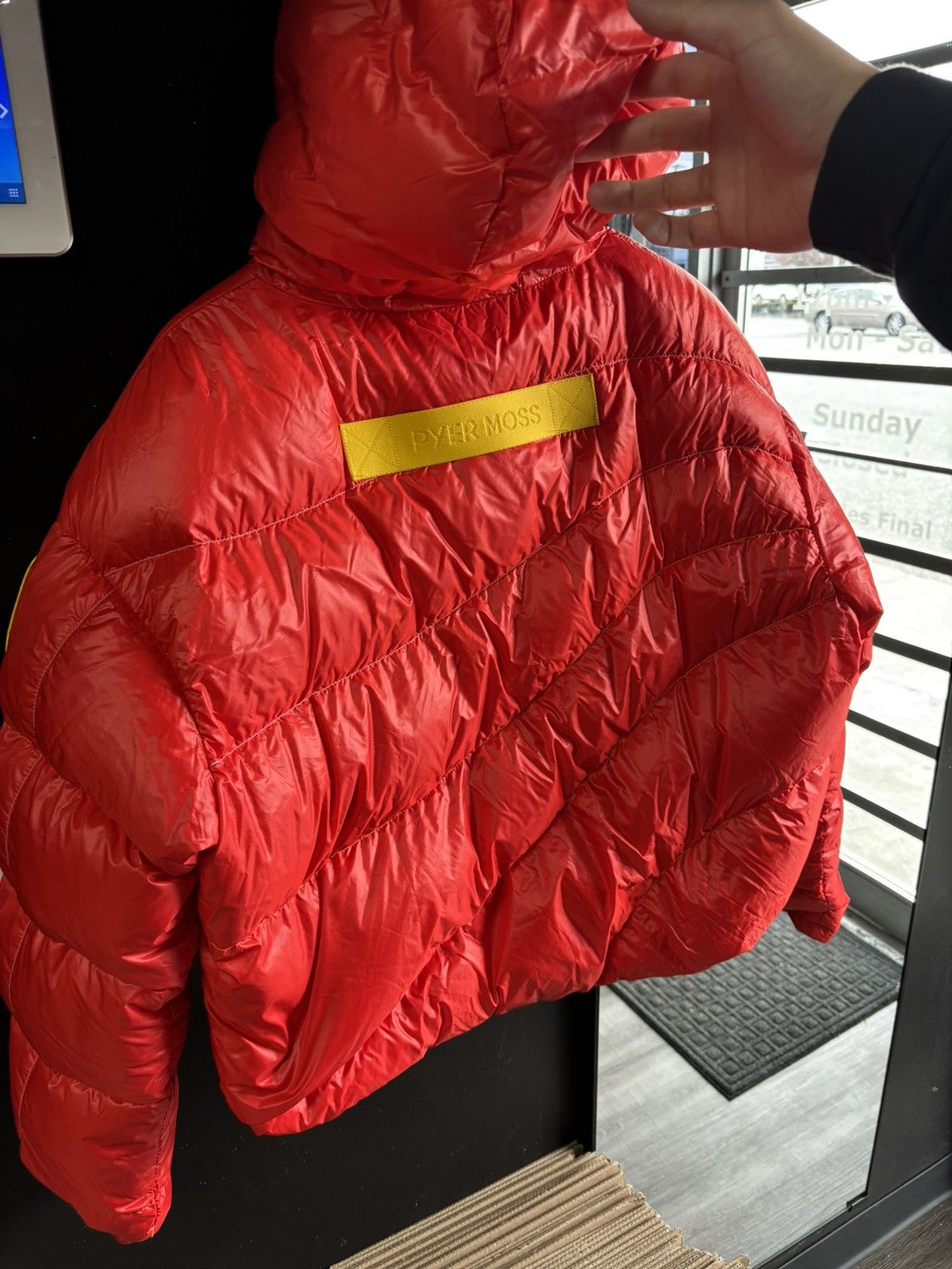 Canada Goose × Pyer Moss Canada Goose Crop Wave puffer jacket reversible Size M / US 6-8 / IT 42-44 - 3 Thumbnail