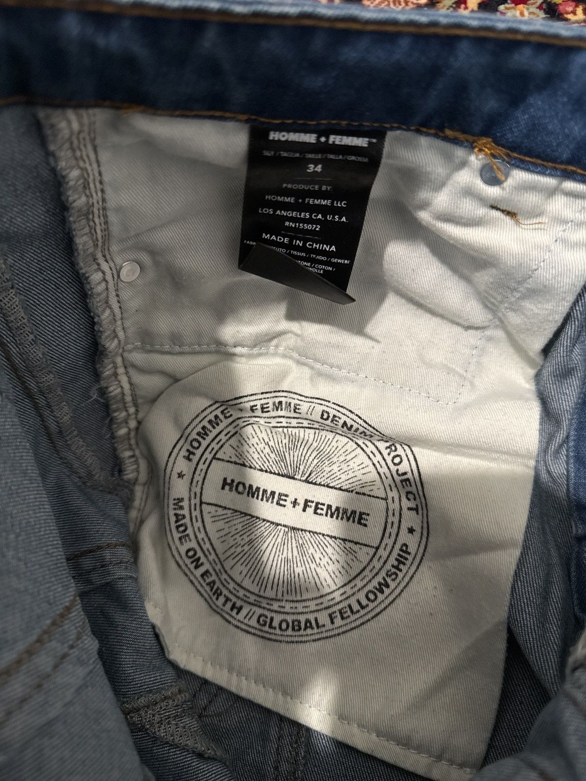 Homme + Femme La Homme Femme LA flared denim Size US 34 / EU 50 - 4 Thumbnail