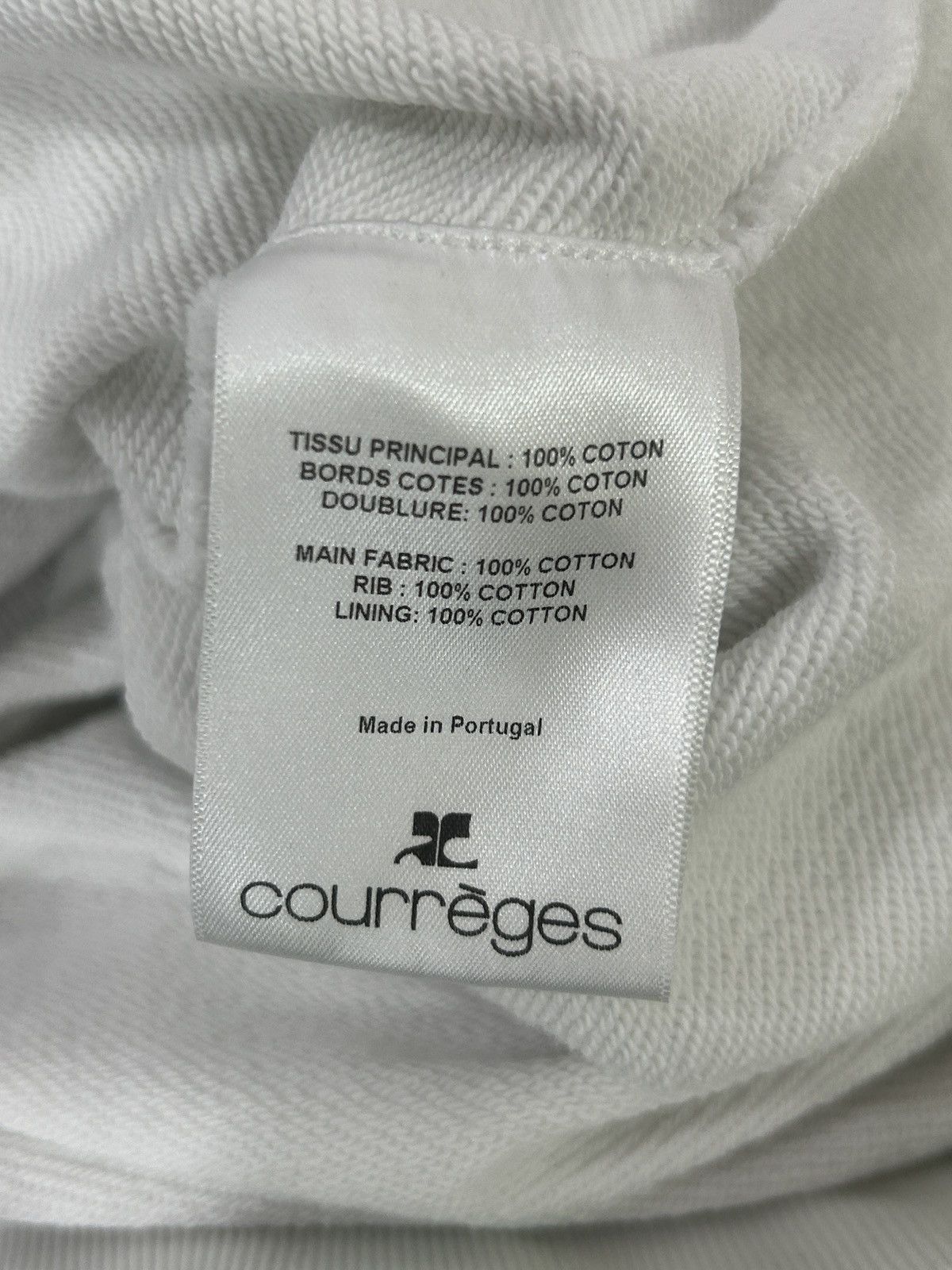 Courreges FW24 Open V-Neck Hoodie Size US S / EU 44-46 / 1 - 6 Thumbnail