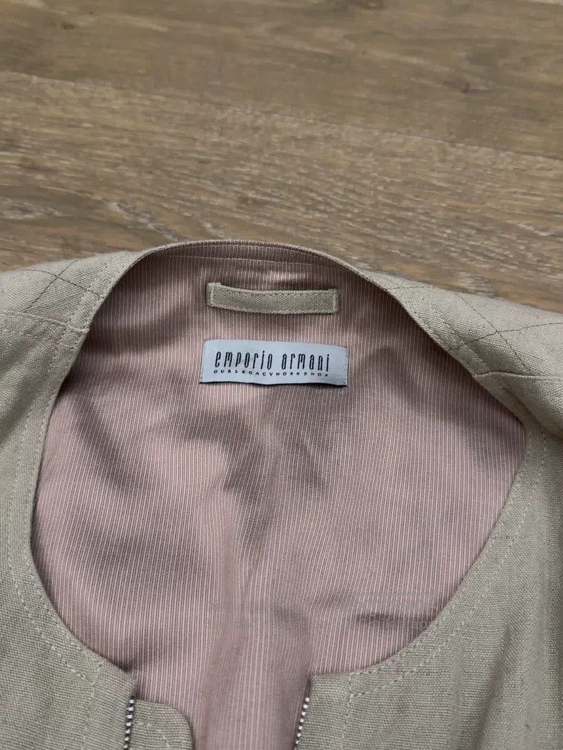Our Legacy Our Legacy Linen vest beige Size US M / EU 48-50 / 2 - 2 Thumbnail