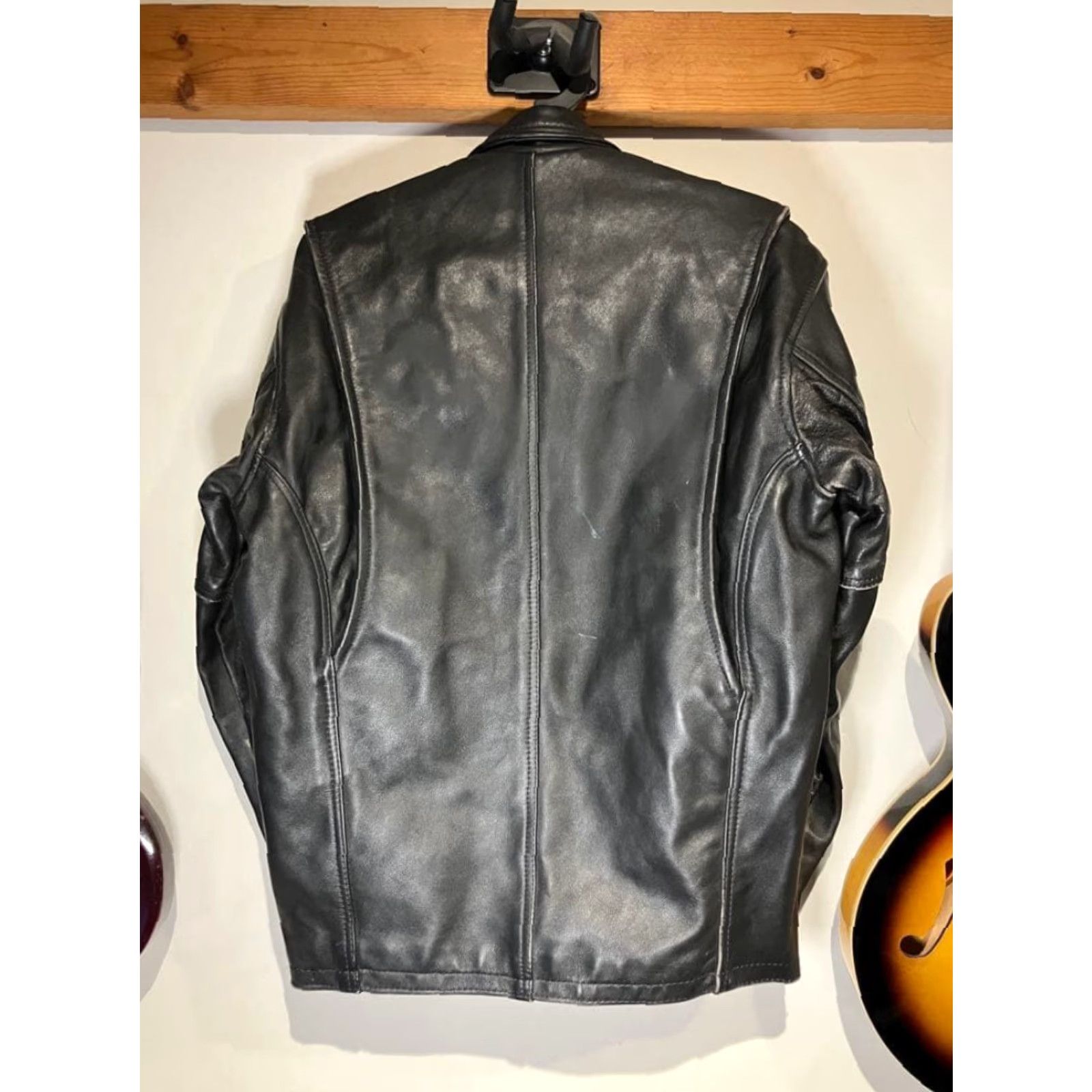 Vintage VANSON Leather TALON Zip Jacket - Washington House Exclusive Black - Single Rider's Jacket - Size 36 - Men Size US XXS / EU 40 - 2 Thumbnail