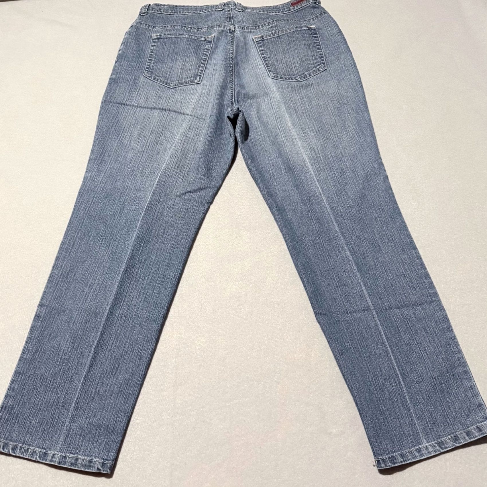 Gloria Vanderbilt Gloria Vanderbilt Jeans Women’s 14 Medium Wash Denim High-Rise Classic Straight Jeans Blue Women M Size 32" / US 10 / IT 46 - 2 Thumbnail