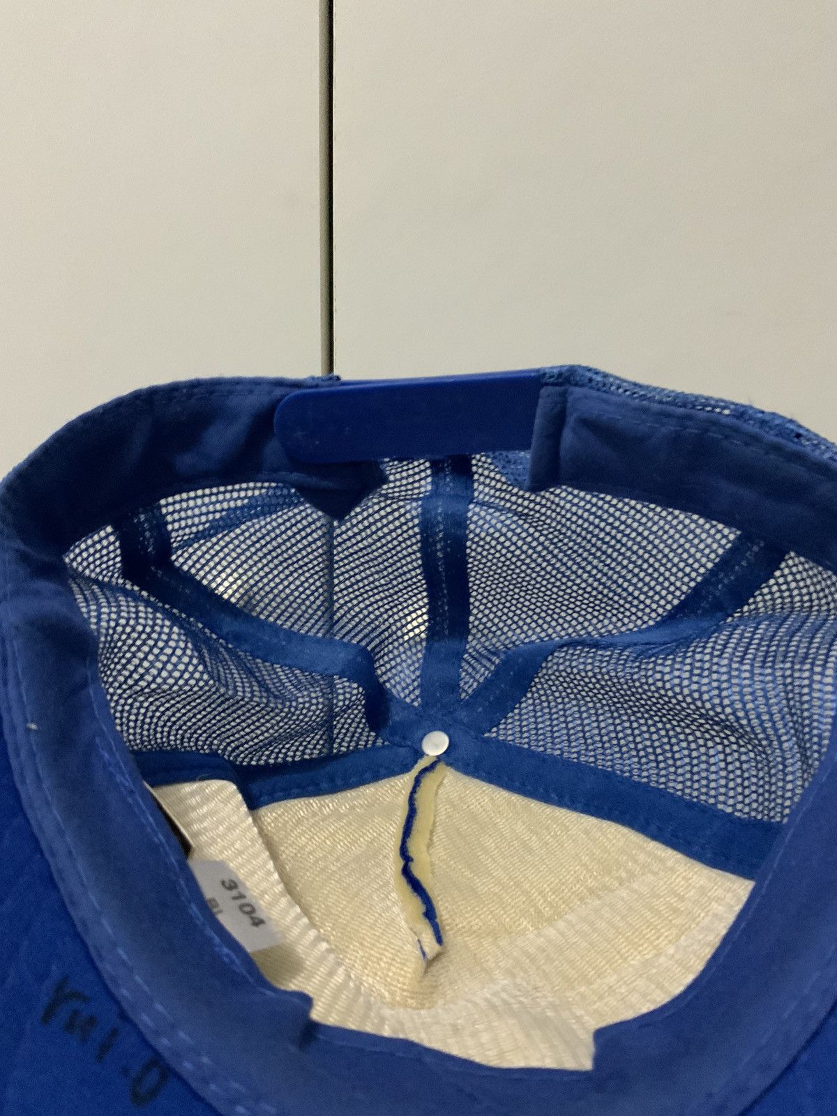 Japanese Brand Nishihara Higashi J.H.S Blue Trucker Hat Cap Size ONE SIZE - 9 Thumbnail