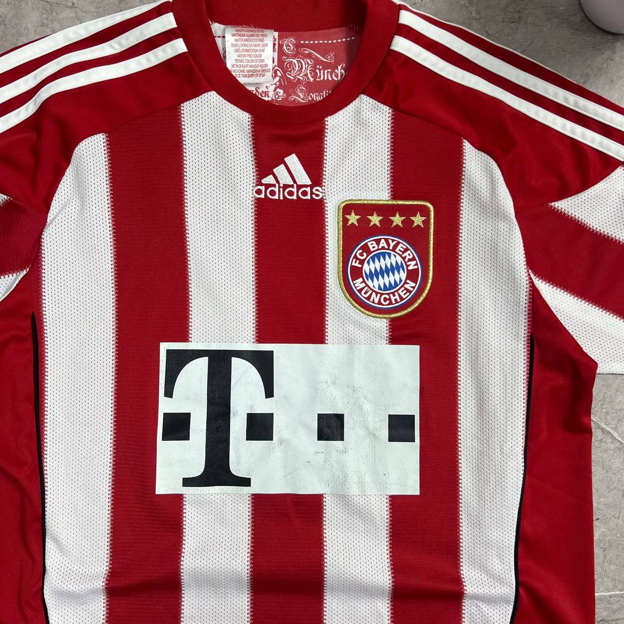 Adidas Adidas Bayern Munchen #Maxi 2009/2010 Y2K Football T-Shirt Size US XS / EU 42 / 0 - 13 Thumbnail