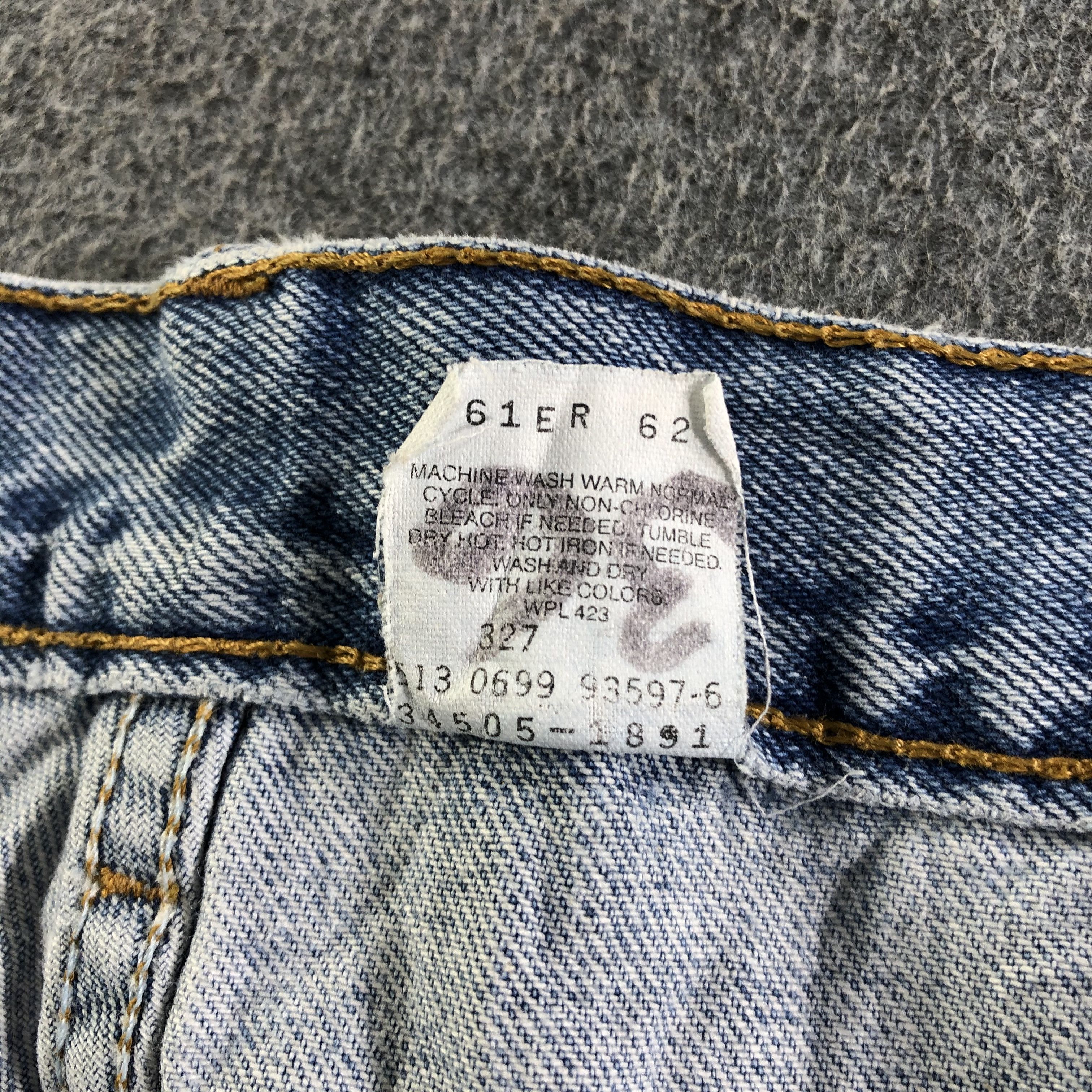 Levi's Vintage Blue Wash Levis 505 Jeans-J4415 Size US 34 / EU 50 - 13 Thumbnail