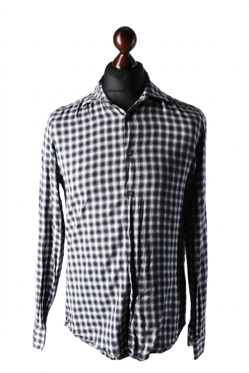 Paul Smith Paul Smith London Plaid Cotton Long Sleeve Shirt Casual Size US M / EU 48-50 / 2 - 1 Thumbnail