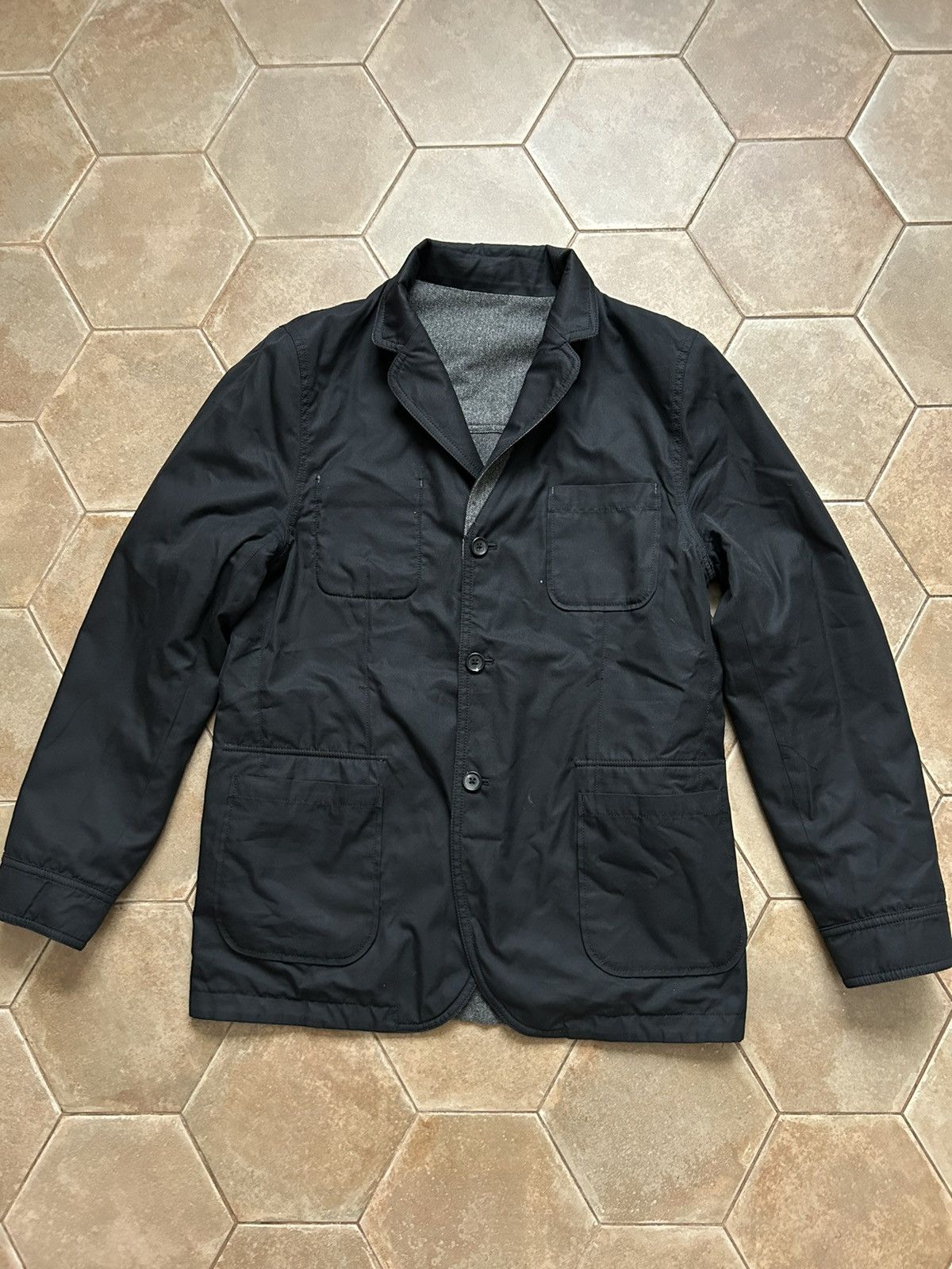 Alfred Dunhill × Designer DUNHILL Cashmere Silk WOOL Made In Japan Blazer Jacket Size US L / EU 52-54 / 3 - 10 Thumbnail