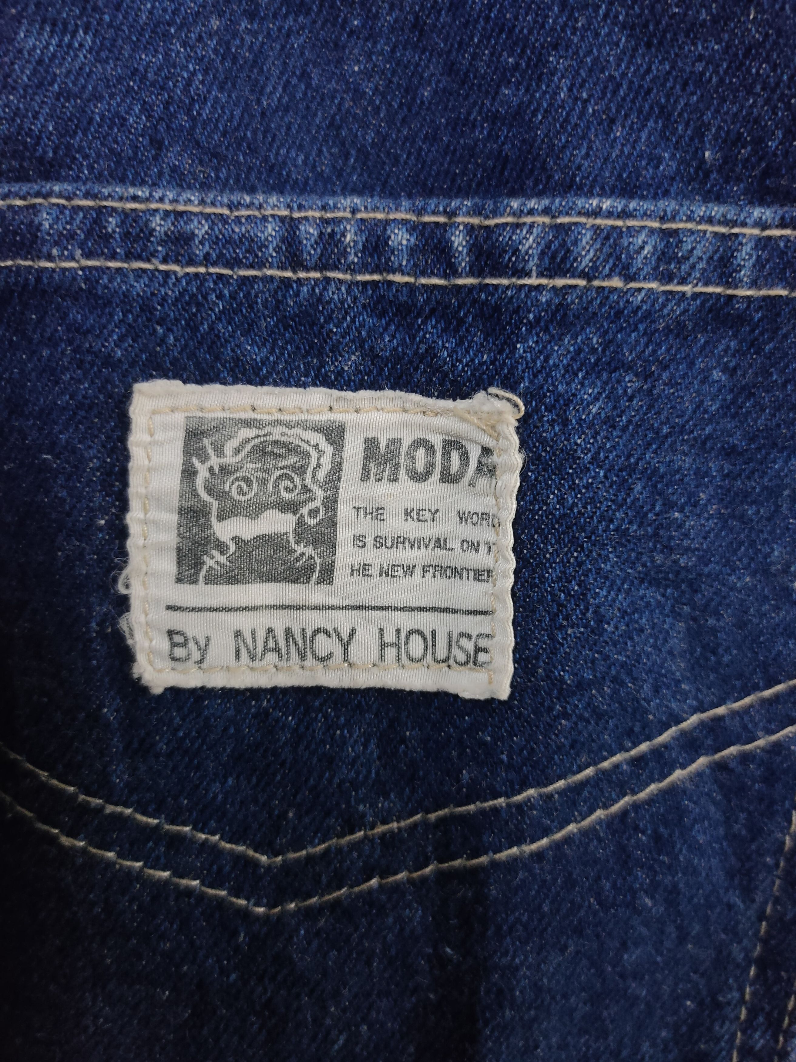 Japanese Brand × Vintage Vintage Denim jacket Moda by nancy house Size US XL / EU 56 / 4 - 10 Thumbnail